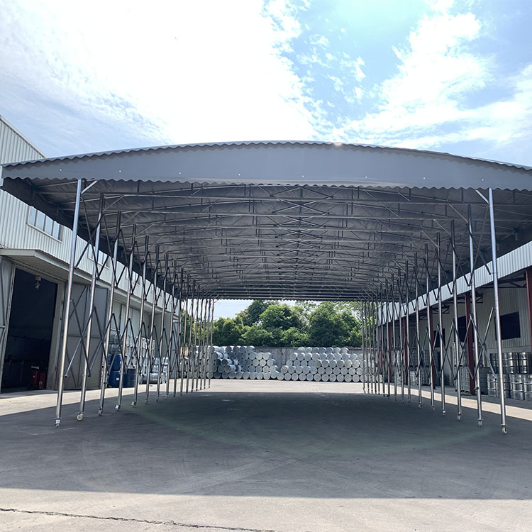 毕节电动/移动推拉棚