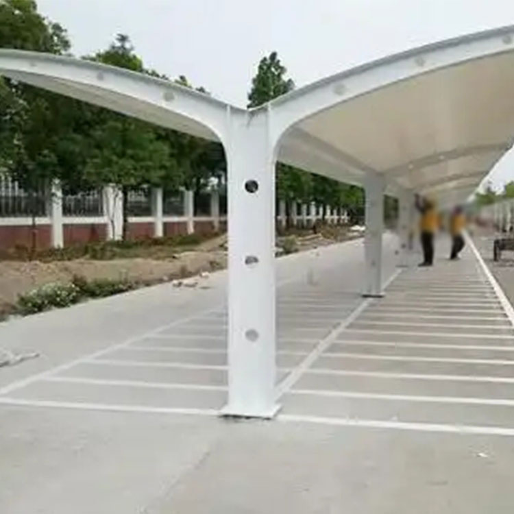 毕节膜结构电动车棚