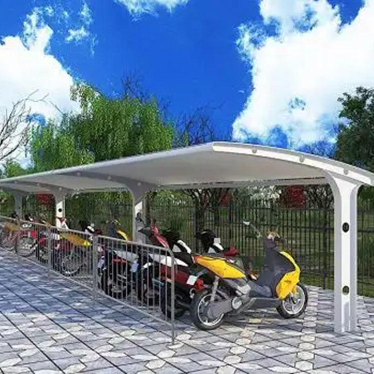 毕节膜结构电动车棚